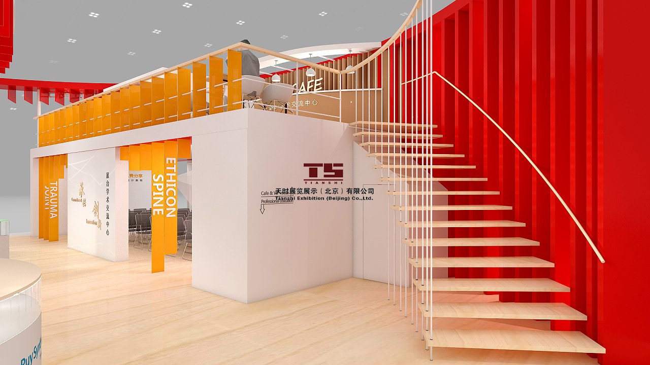 会展公司展台设计搭建中上海展览制作工厂分享展览搭建的要点 