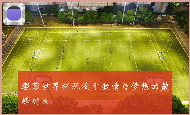 邀您世界杯沉浸于激情与梦想的巅峰对决