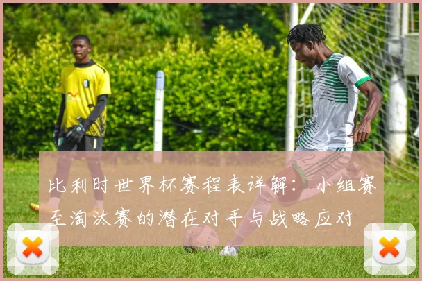 比利时世界杯赛程表详解：小组赛至淘汰赛的潜在对手与战略应对